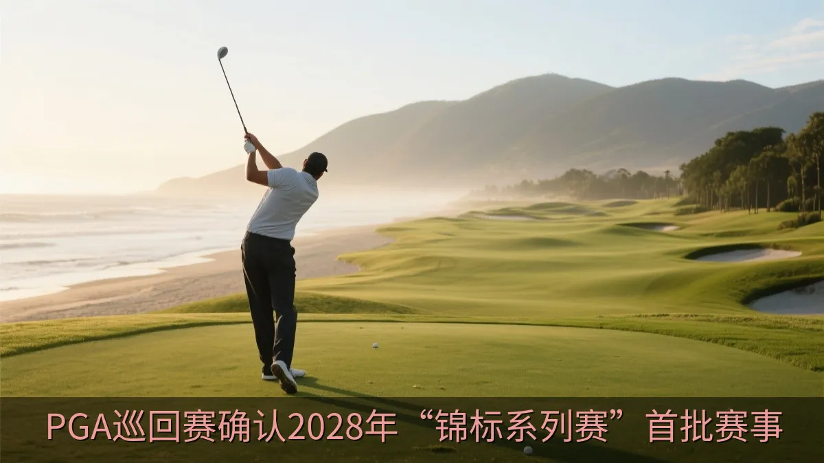 PGA巡回赛确认2028年“锦标系列赛”首批赛事